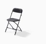 Foldingchair Budget Black/black